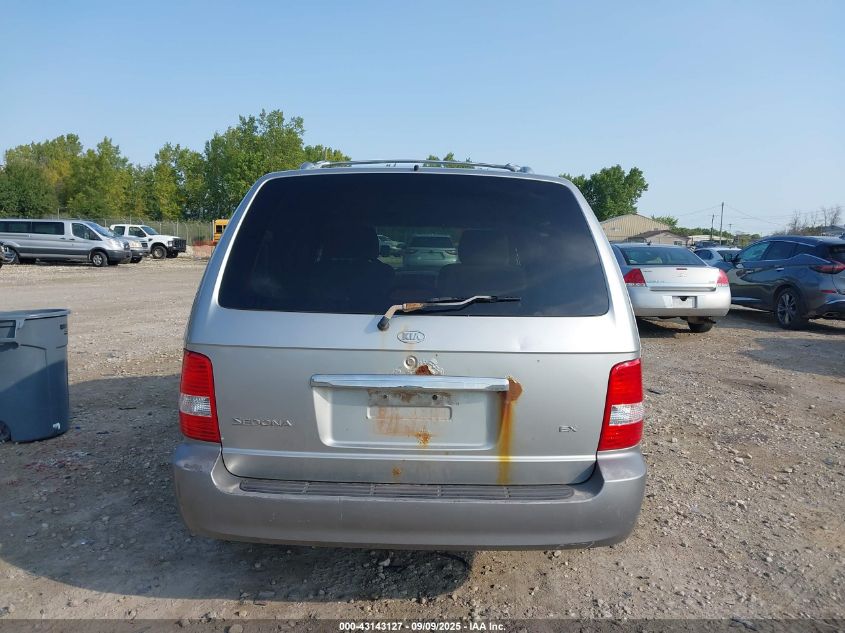 2005 Kia Sedona Ex/Lx VIN: KNDUP132356671053 Lot: 43143127