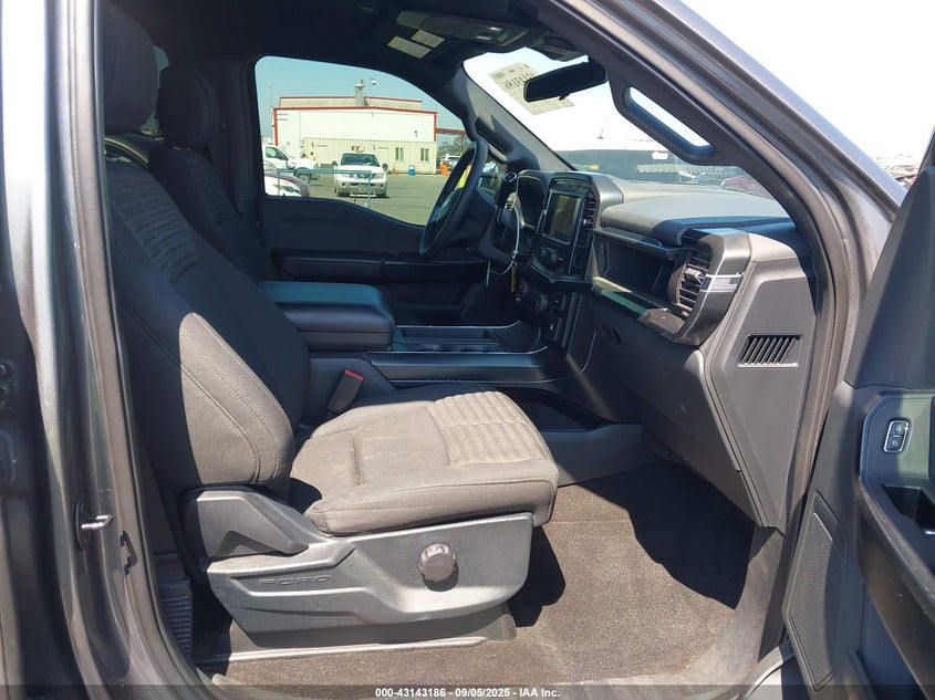 2021 Ford F-150 2.7 XL Gray Lot 111043143186 Vin 1FTEW1EP3MFA60860