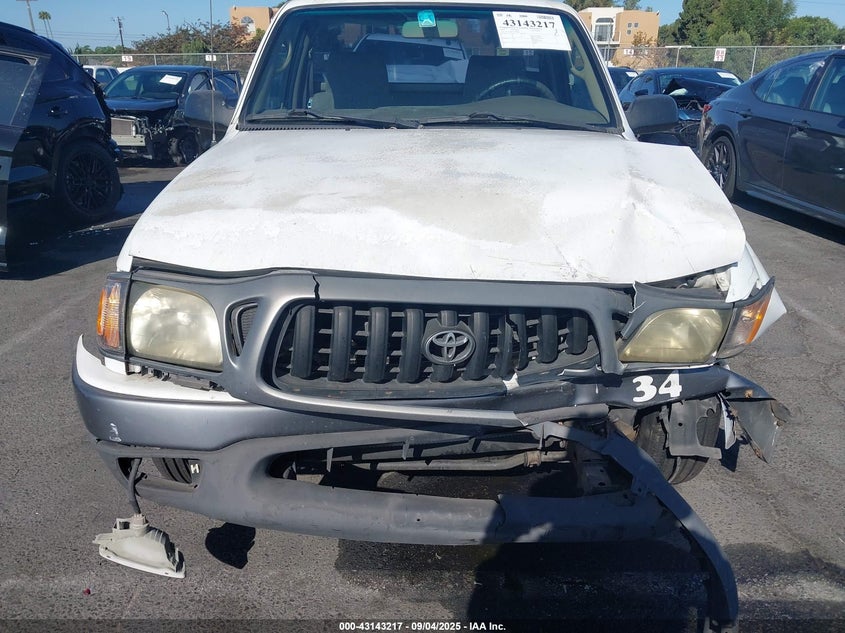 2002 Toyota Tacoma VIN: 5TENL42N32Z097971 Lot: 43143217