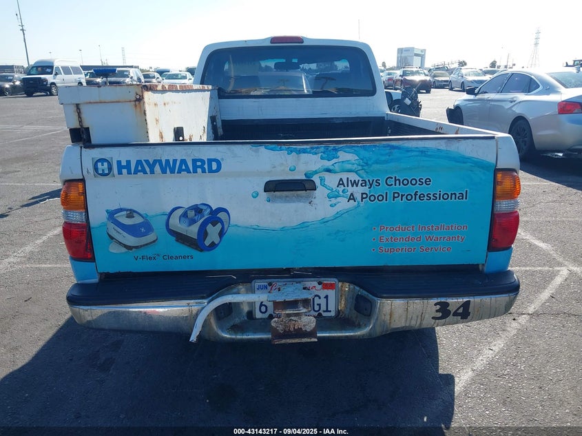 2002 Toyota Tacoma VIN: 5TENL42N32Z097971 Lot: 43143217