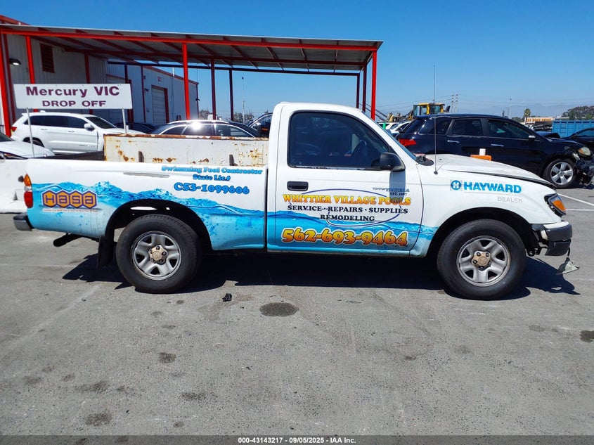 2002 Toyota Tacoma VIN: 5TENL42N32Z097971 Lot: 43143217