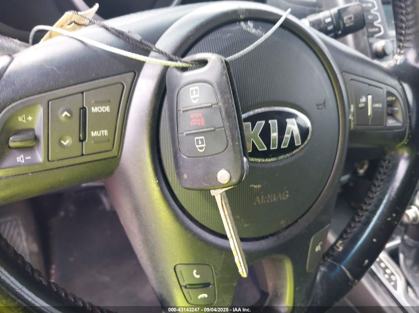 2013 Kia Soul + VIN: KNDJT2A67D7535186 Lot: 43143247