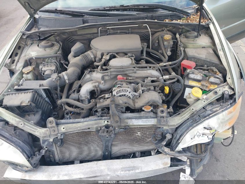 2006 Subaru Outback 2.5I/Outback 2.5I Special VIN: 4S4BP61C567328123 Lot: 43143291