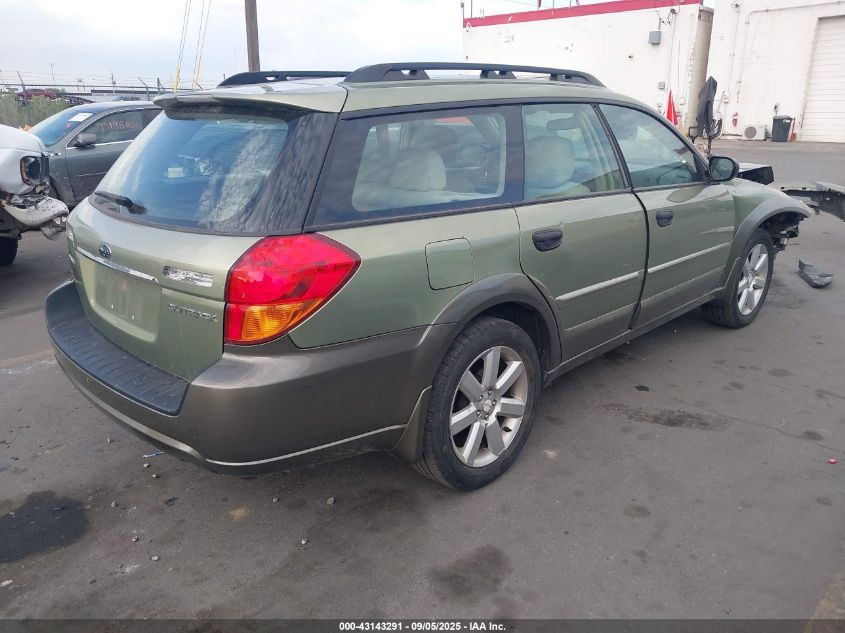 4S4BP61C567328123 2006 SUBARU OUTBACK photo no. 4