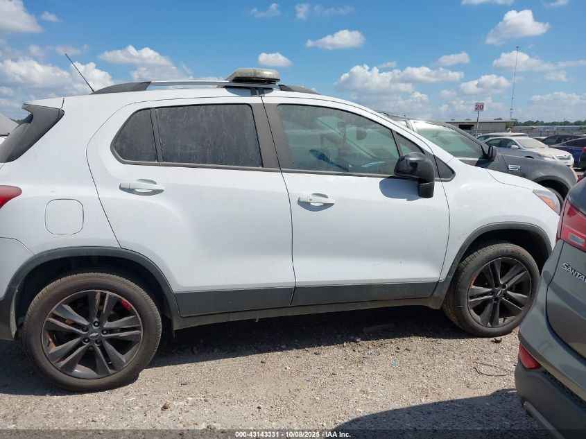 2021 Chevrolet Trax Awd Lt VIN: KL7CJPSM5MB366899 Lot: 43143331