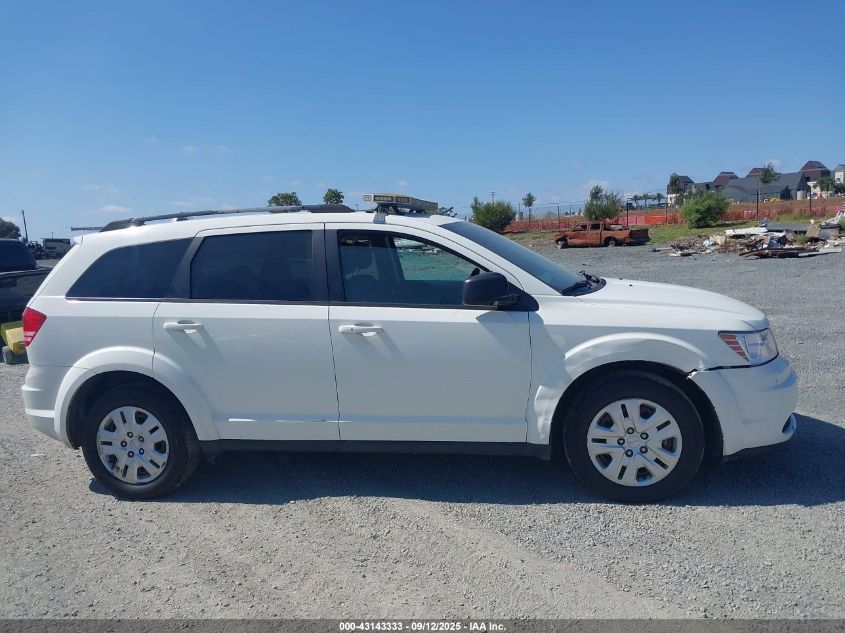 2017 Dodge Journey Se VIN: 3C4PDCAB6HT676598 Lot: 43143333