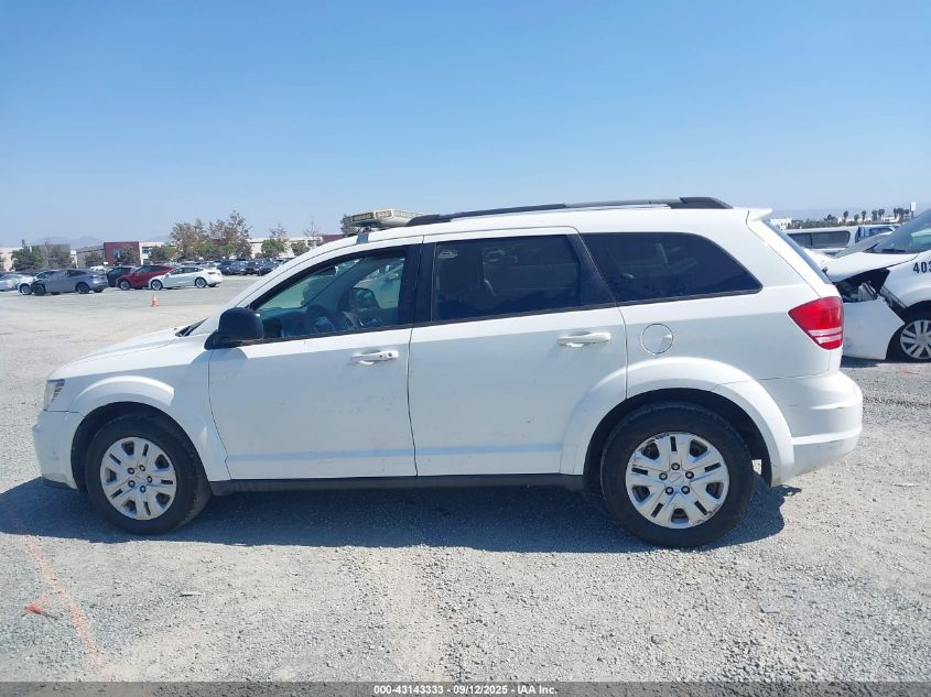 2017 Dodge Journey Se VIN: 3C4PDCAB6HT676598 Lot: 43143333