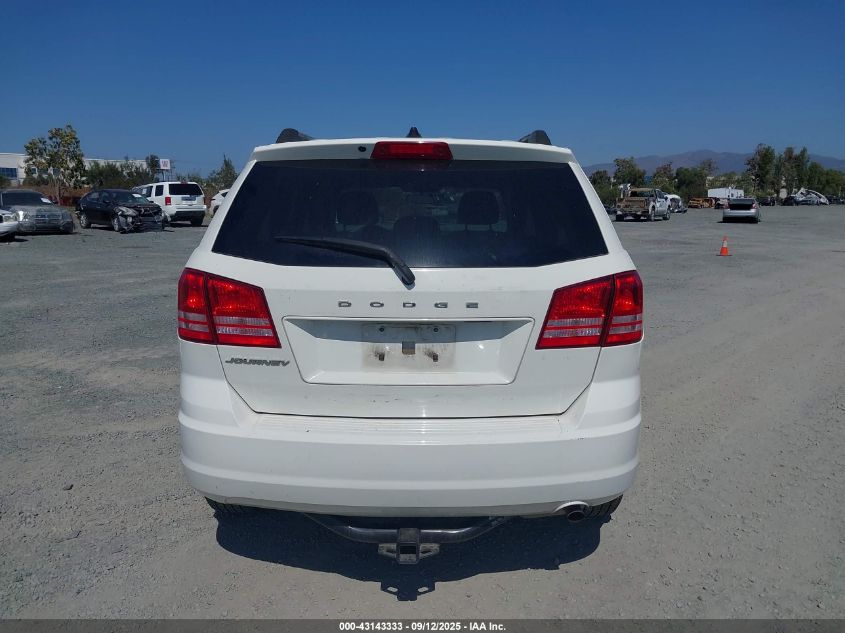 2017 Dodge Journey Se VIN: 3C4PDCAB6HT676598 Lot: 43143333