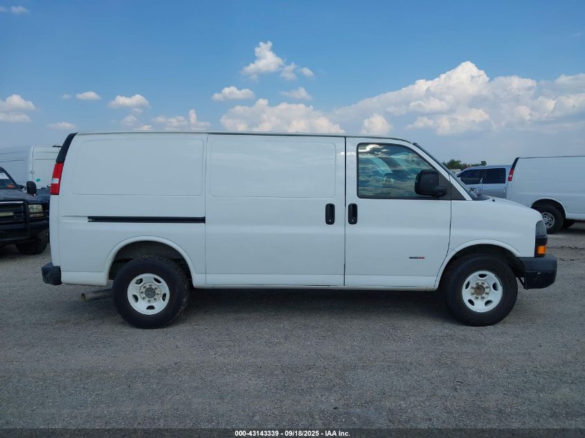 2019 Chevrolet Express 2500 Work Van VIN: 1GCWGAF13K1366785 Lot: 43143339