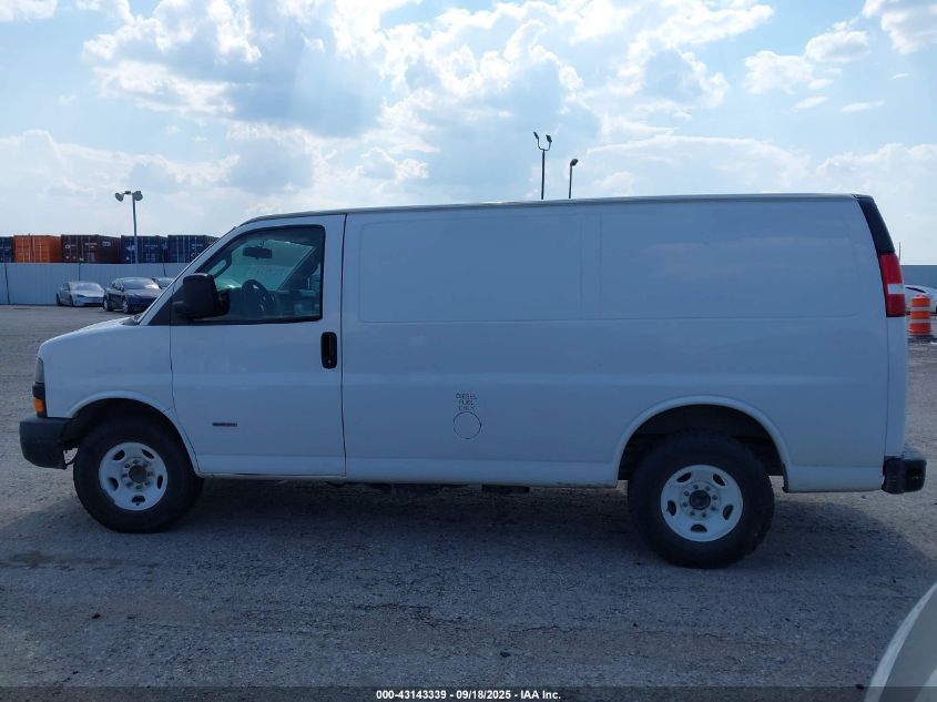 2019 Chevrolet Express 2500 Work Van VIN: 1GCWGAF13K1366785 Lot: 43143339