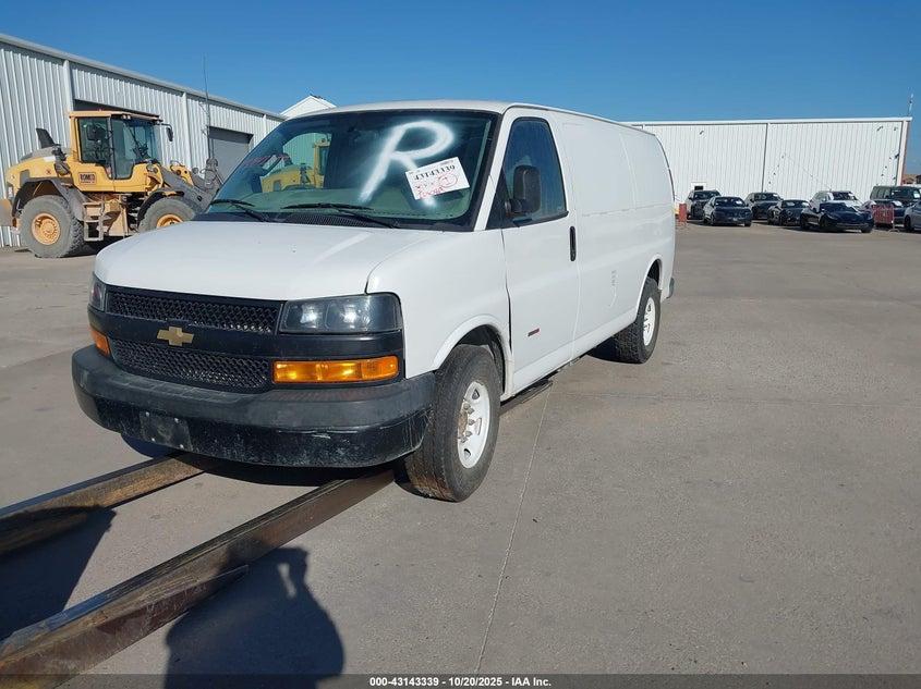 Vin: 1gcwgaf13k1366785, lot: 43637681, chevrolet express 2500 work van 20192
