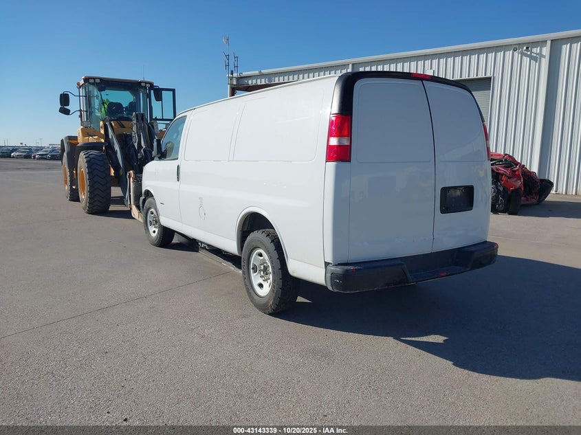 Vin: 1gcwgaf13k1366785, lot: 43637681, chevrolet express 2500 work van 20193