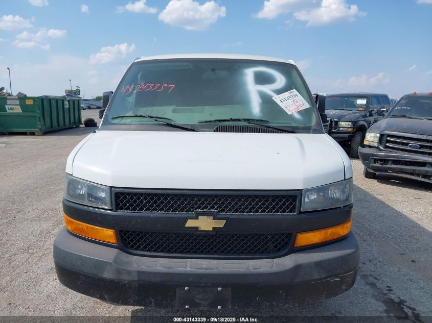 2019 Chevrolet Express 2500 Work Van VIN: 1GCWGAF13K1366785 Lot: 43143339