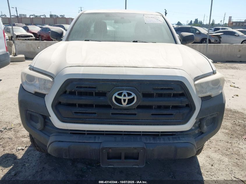 2016 Toyota Tacoma Sr VIN: 5TFRX5GN6GX062182 Lot: 43143344