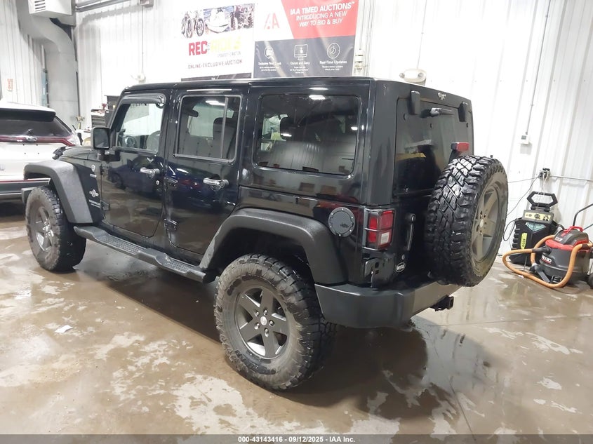 2011 Jeep Wrangler Unlimited Sport black other gasoline 1J4BA3H11BL614894 photo #4