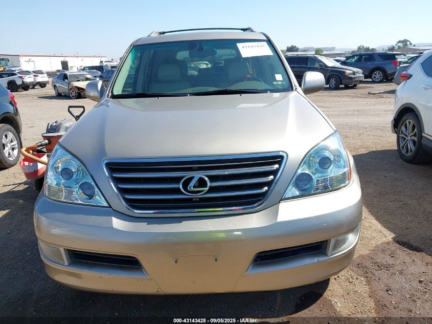 2005 Lexus Gx 470 VIN: JTJBT20X150094158 Lot: 43143428
