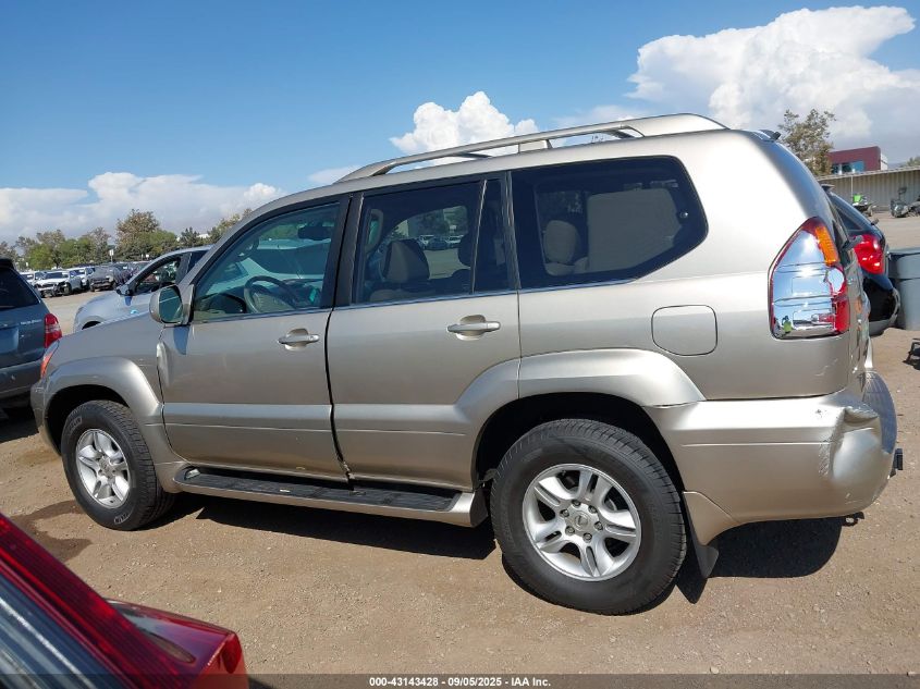 2005 Lexus Gx 470 VIN: JTJBT20X150094158 Lot: 43143428