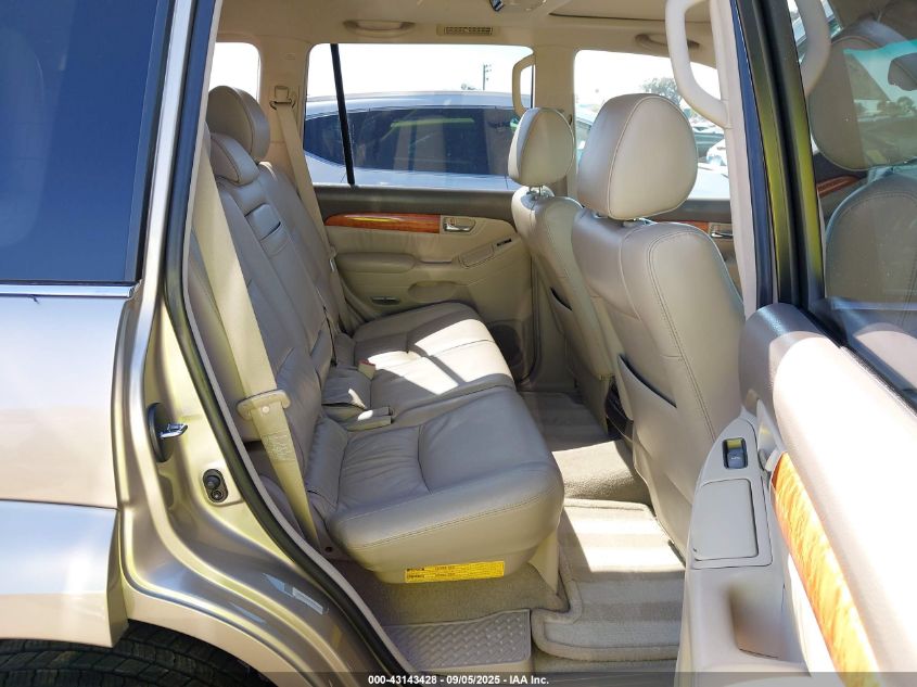 2005 Lexus Gx 470 VIN: JTJBT20X150094158 Lot: 43143428