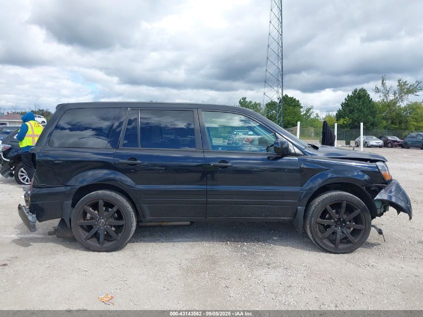 2003 Honda Pilot Ex-L VIN: 2HKYF18773H516579 Lot: 43143562
