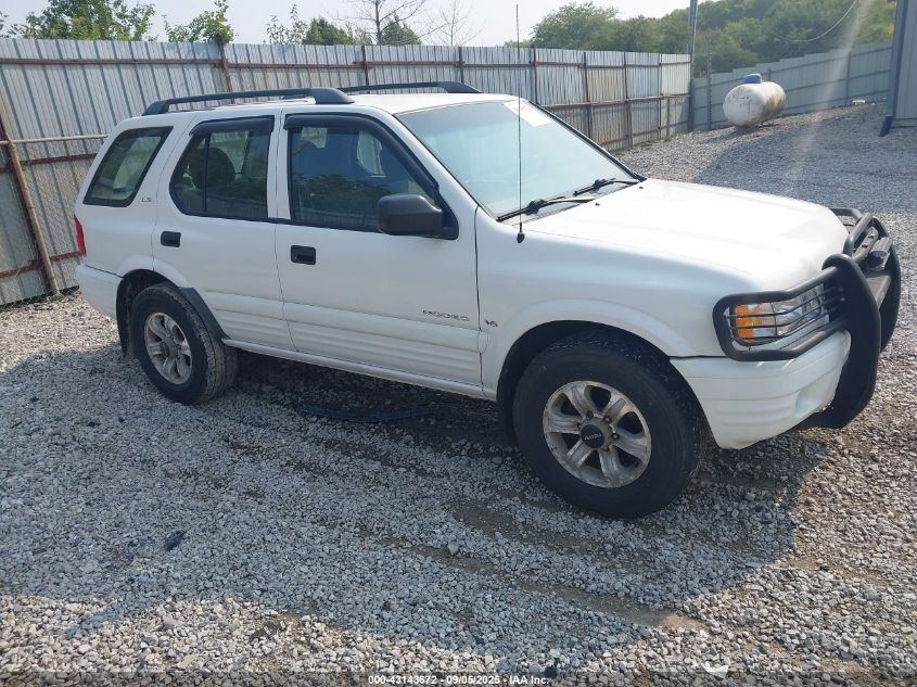 2000 Isuzu Rodeo Ls/Lse/S