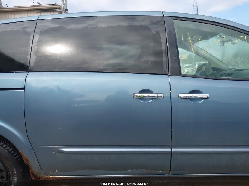 2008 Nissan Quest 3.5 VIN: 5N1BV28U48N113781 Lot: 43143704