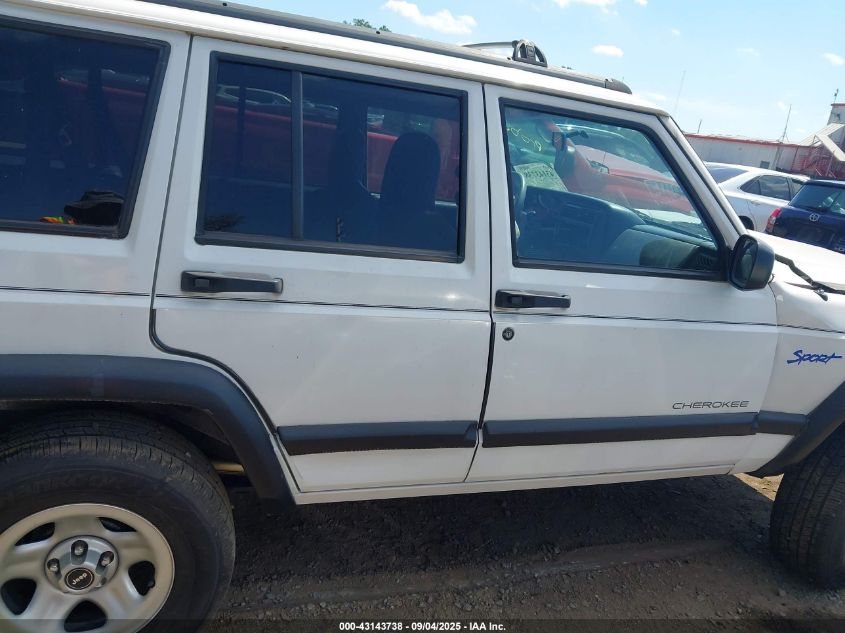 1997 Jeep Cherokee Sport VIN: 1J4FT68S8VL534826 Lot: 43143738