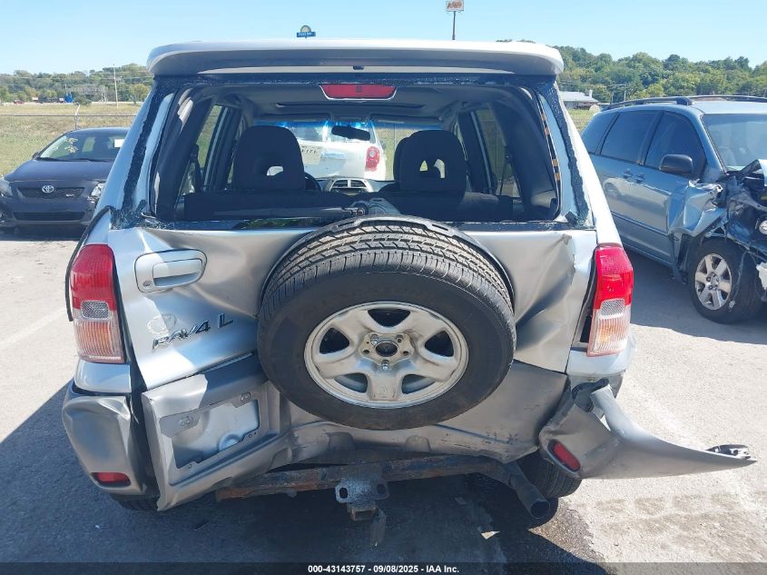 2001 Toyota Rav4 VIN: JTEGH20V610024377 Lot: 43143757