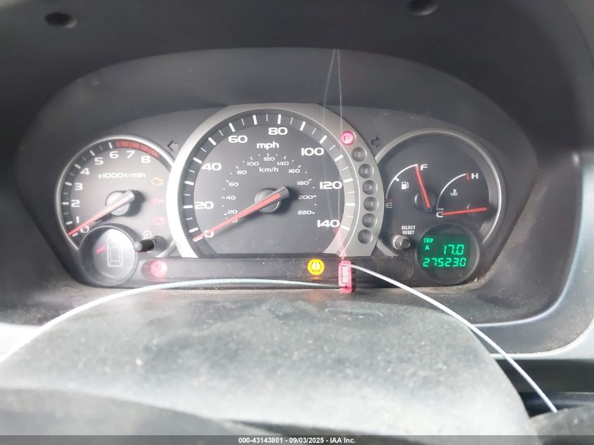 2005 Honda Pilot Ex-L VIN: 5FNYF18625B004883 Lot: 43143801