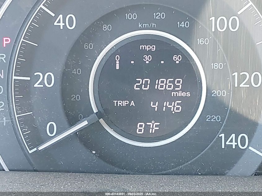 2012 Honda Cr-V Ex-L VIN: 5J6RM3H79CL024938 Lot: 43143851