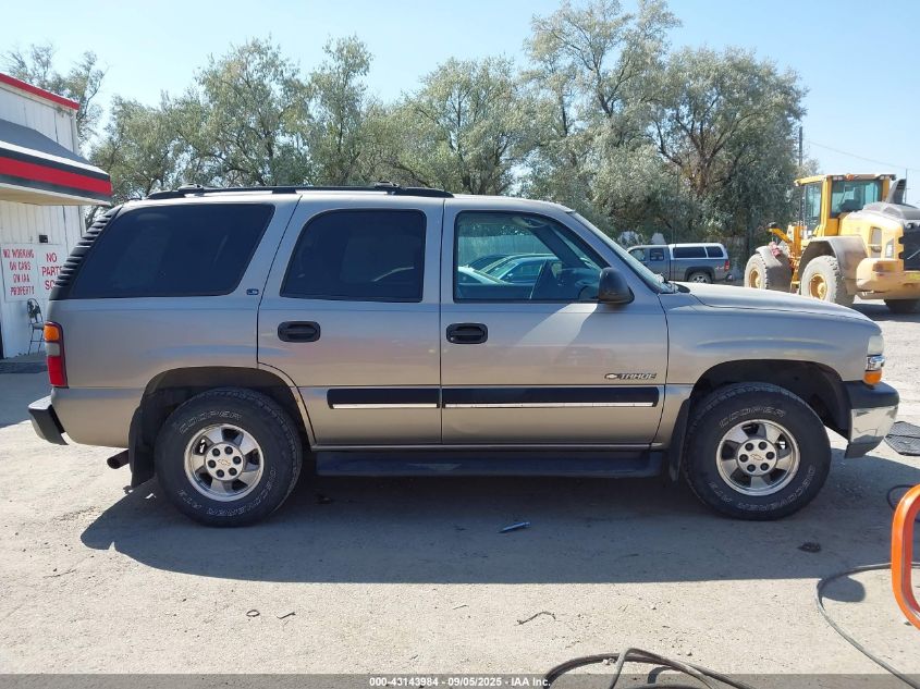 2001 Chevrolet Tahoe Ls VIN: 1GNEK13T71R156570 Lot: 43143984