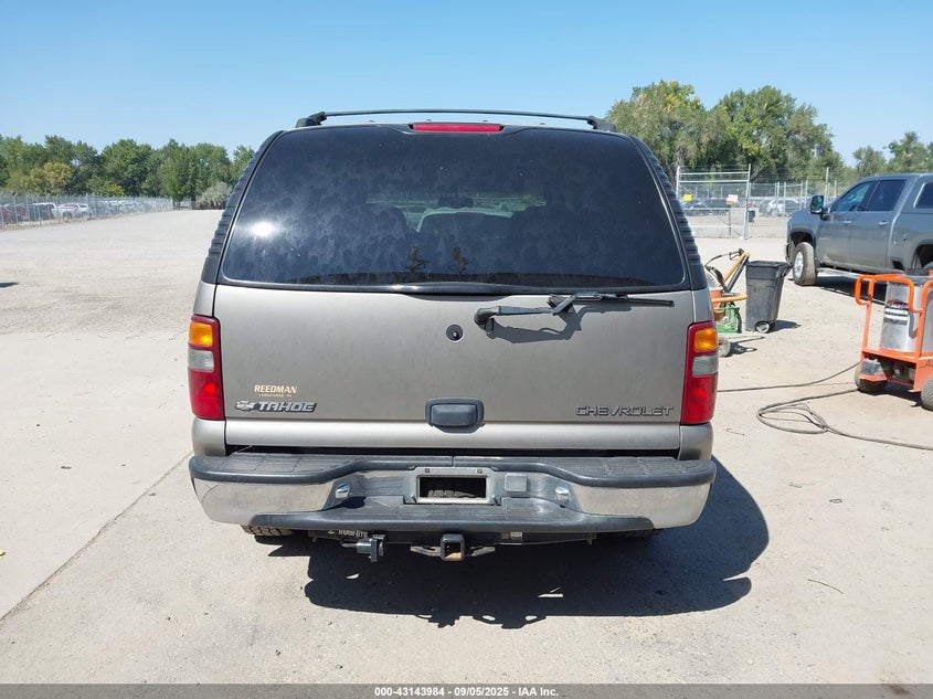 2001 Chevrolet Tahoe Ls VIN: 1GNEK13T71R156570 Lot: 43143984