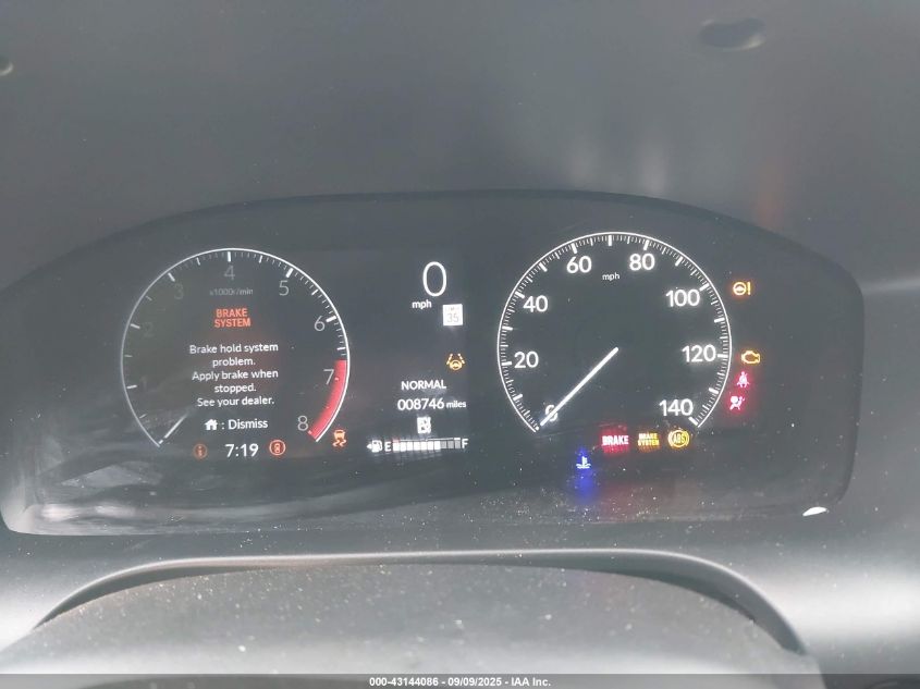 2025 Honda Hr-V 2Wd Lx VIN: 3CZRZ1H30SM720362 Lot: 43144086