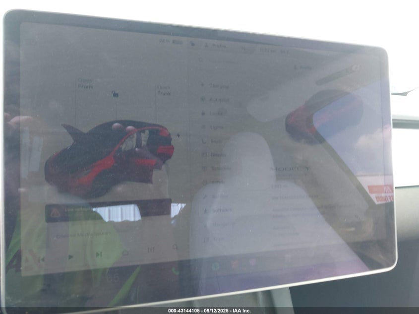 2025 Tesla Model Y Long Range Dual Motor All-Wheel Drive VIN: 7SAYGDED5SF321430 Lot: 43144105