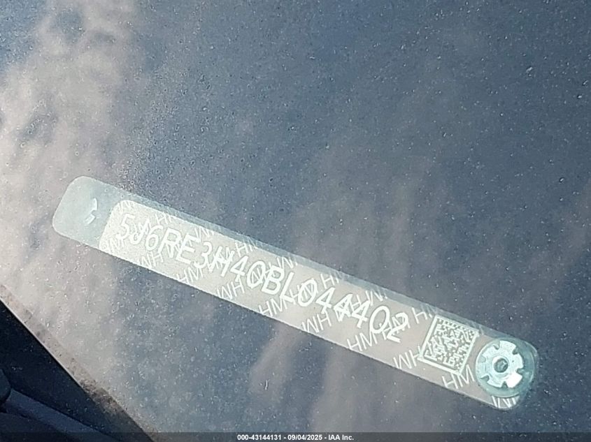 2011 Honda Cr-V Se VIN: 5J6RE3H40BL044402 Lot: 43144131