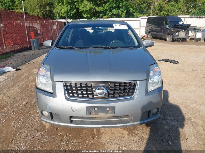 2008 Nissan Sentra 2.0S VIN: 3N1AB61EX8L687422 Lot: 43144166