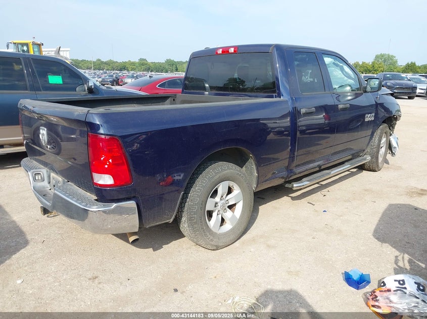 2018 Ram 1500 Tradesman 4X2 6'4 Box VIN: 1C6RR6FG5JS317824 Lot: 43144183