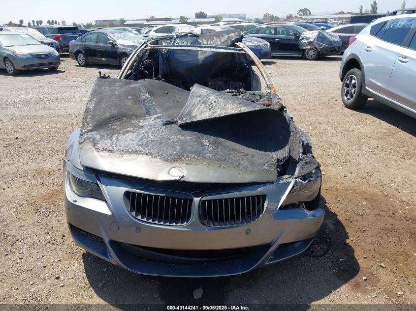 2007 BMW M6 VIN: WBSEH93577B798336 Lot: 43144241