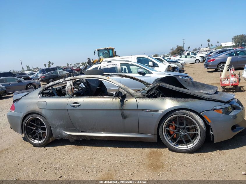 2007 BMW M6 VIN: WBSEH93577B798336 Lot: 43144241