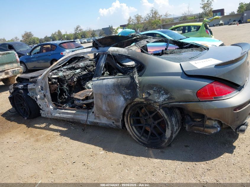 2007 BMW M6 VIN: WBSEH93577B798336 Lot: 43144241