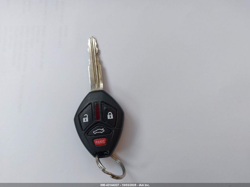 2010 Mitsubishi Galant Fe VIN: 4A32B2FF8AE017804 Lot: 43144337