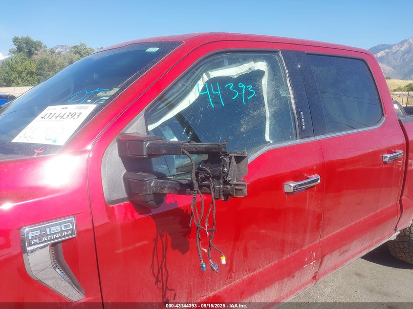 2022 Ford F-150 Platinum VIN: 1FTFW1ED0NFC17143 Lot: 43144393