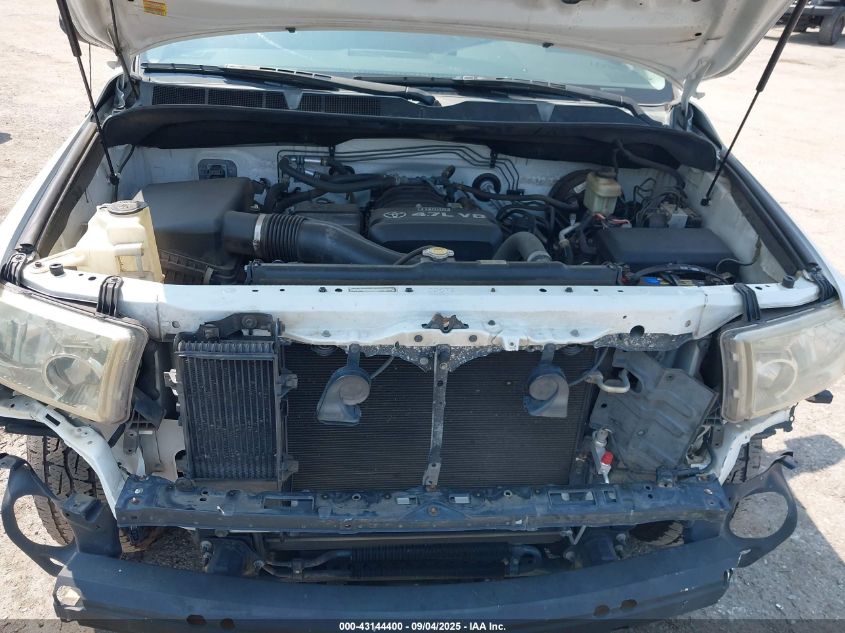 2007 Toyota Tundra Sr5 4.7L V8 VIN: 5TFRT54187X011165 Lot: 43144400