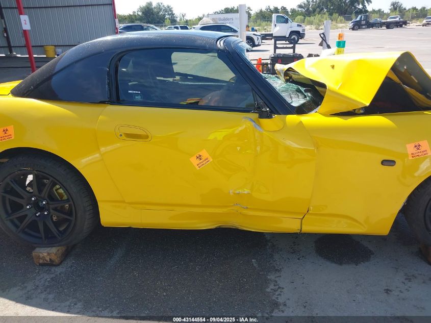2003 Honda S2000 VIN: JHMAP11413T005054 Lot: 43144554