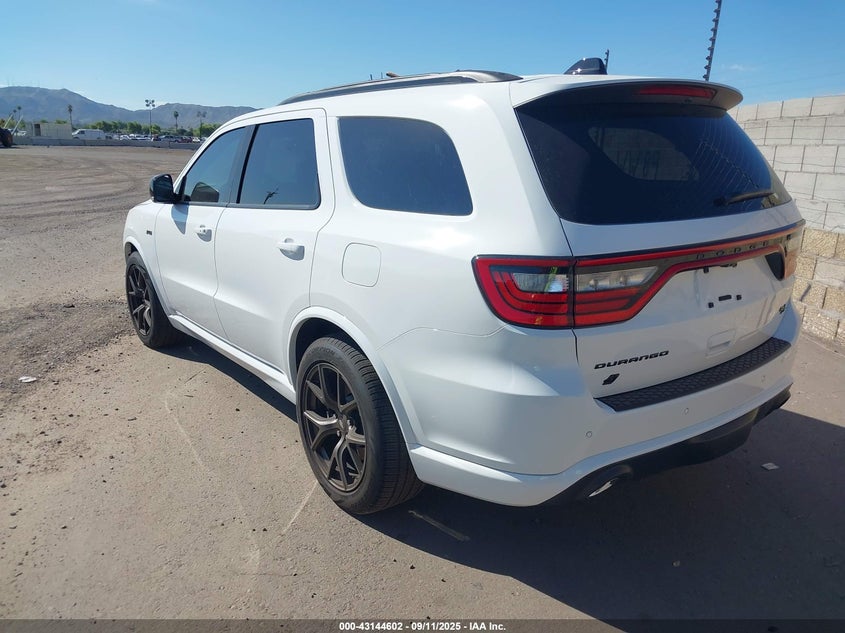 Vin: 1c4sdjct0sc507166, lot: 43638941, dodge durango r/t 20th anniversary plus awd 20253
