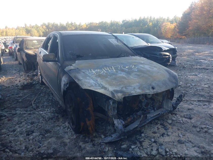 2010 Mercedes-Benz C 300 Sport 4Matic silver sedan gasoline WDDGF8BB8AR088860 photo #1