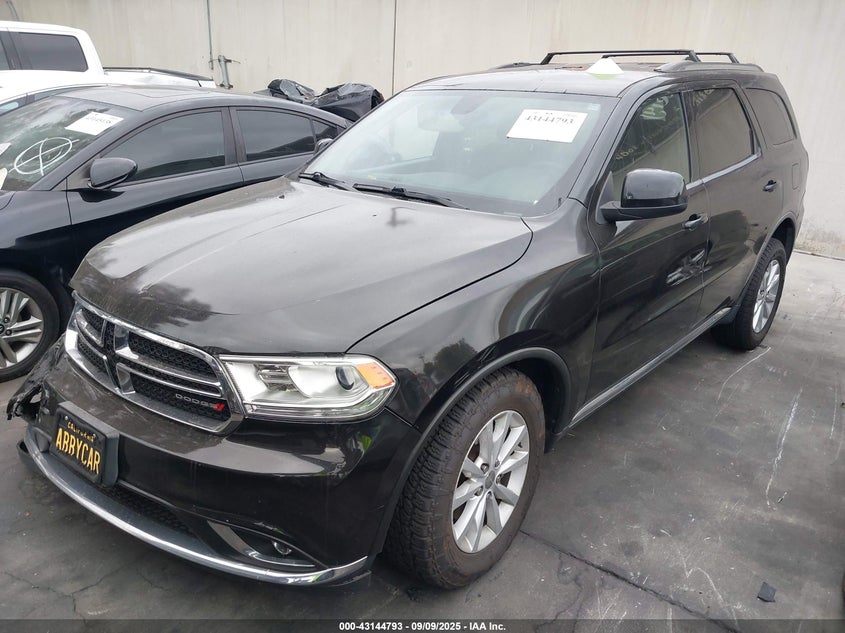 Vin: 1c4rdjag9ec337267, lot: 43639133, dodge durango sxt 20142