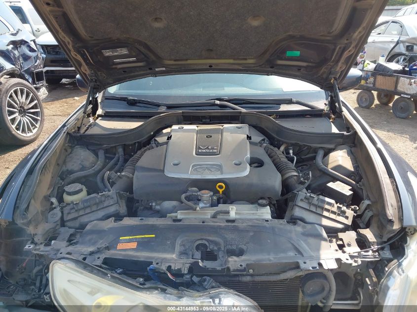 2012 Infiniti G37X VIN: JN1CV6AR8CM972329 Lot: 43144953