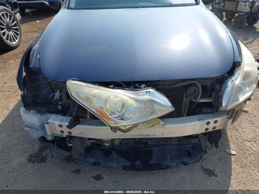 2012 Infiniti G37X VIN: JN1CV6AR8CM972329 Lot: 43144953