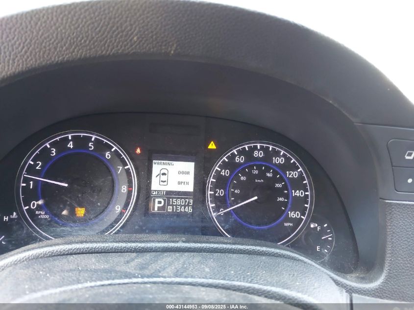 2012 Infiniti G37X VIN: JN1CV6AR8CM972329 Lot: 43144953