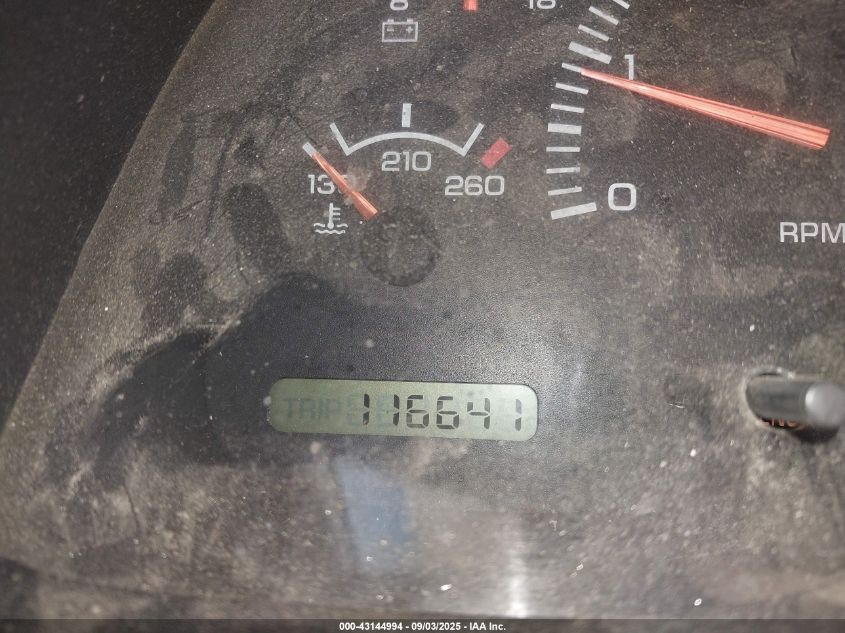 1998 Dodge Ram 1500 St VIN: 1B7HC13Y2WJ183485 Lot: 43144994